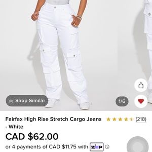 Fashion Nova Cargo Jeans